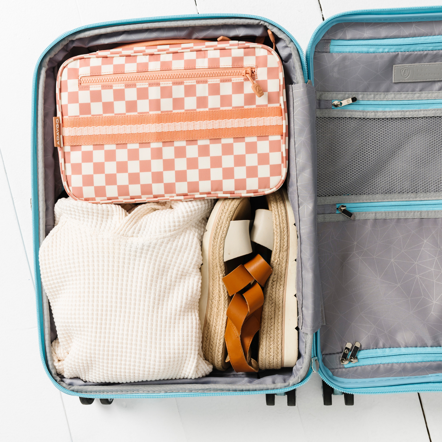 Checkered Adaygo Bag