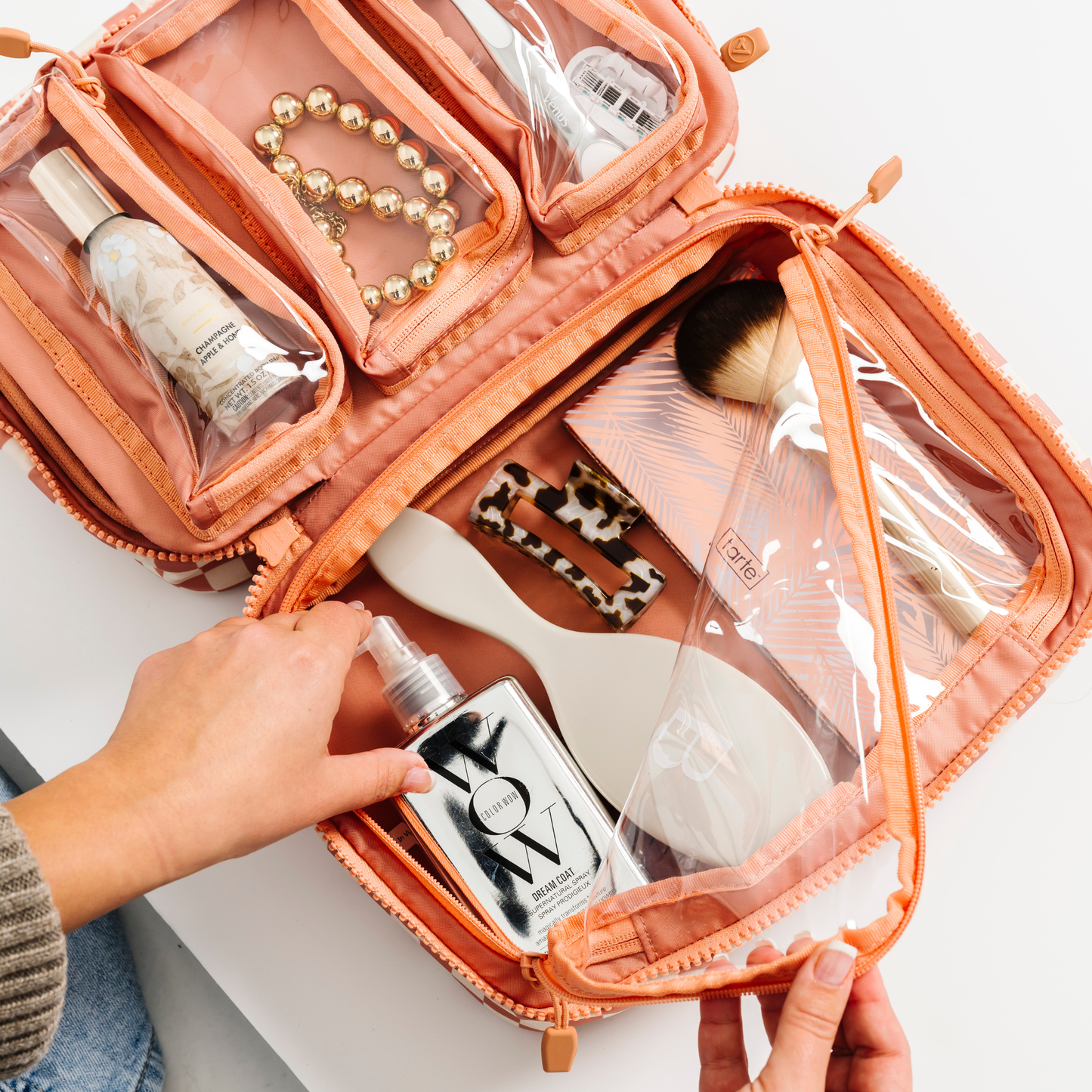 Checkered Adaygo Bag